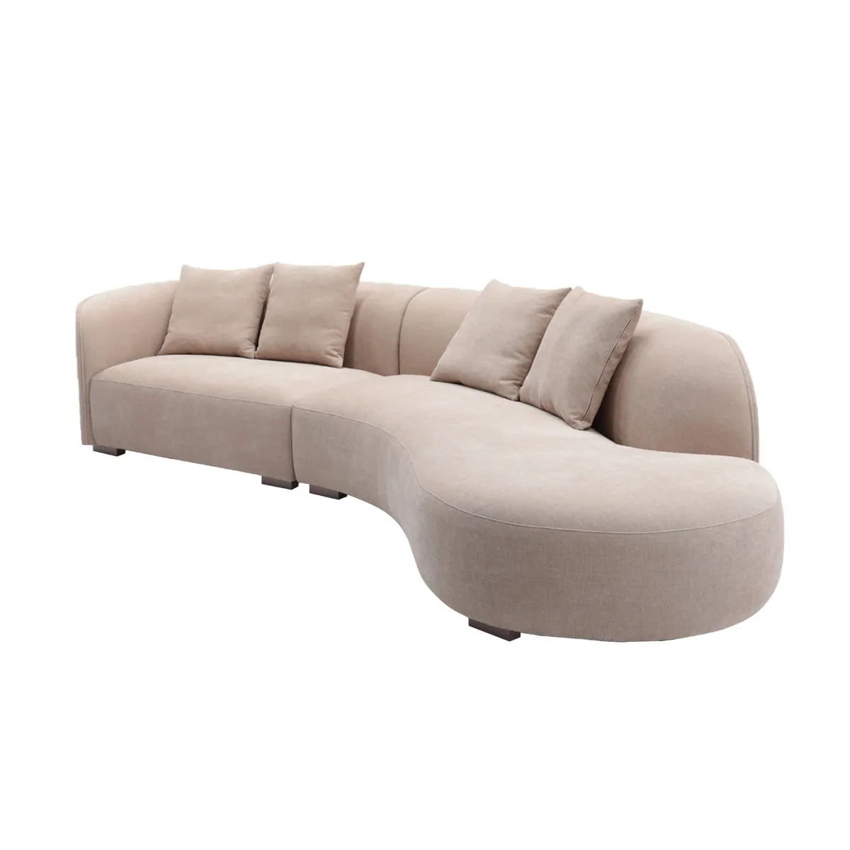 Urban Curve 3 Seater Sofa With Right Hand Chaise