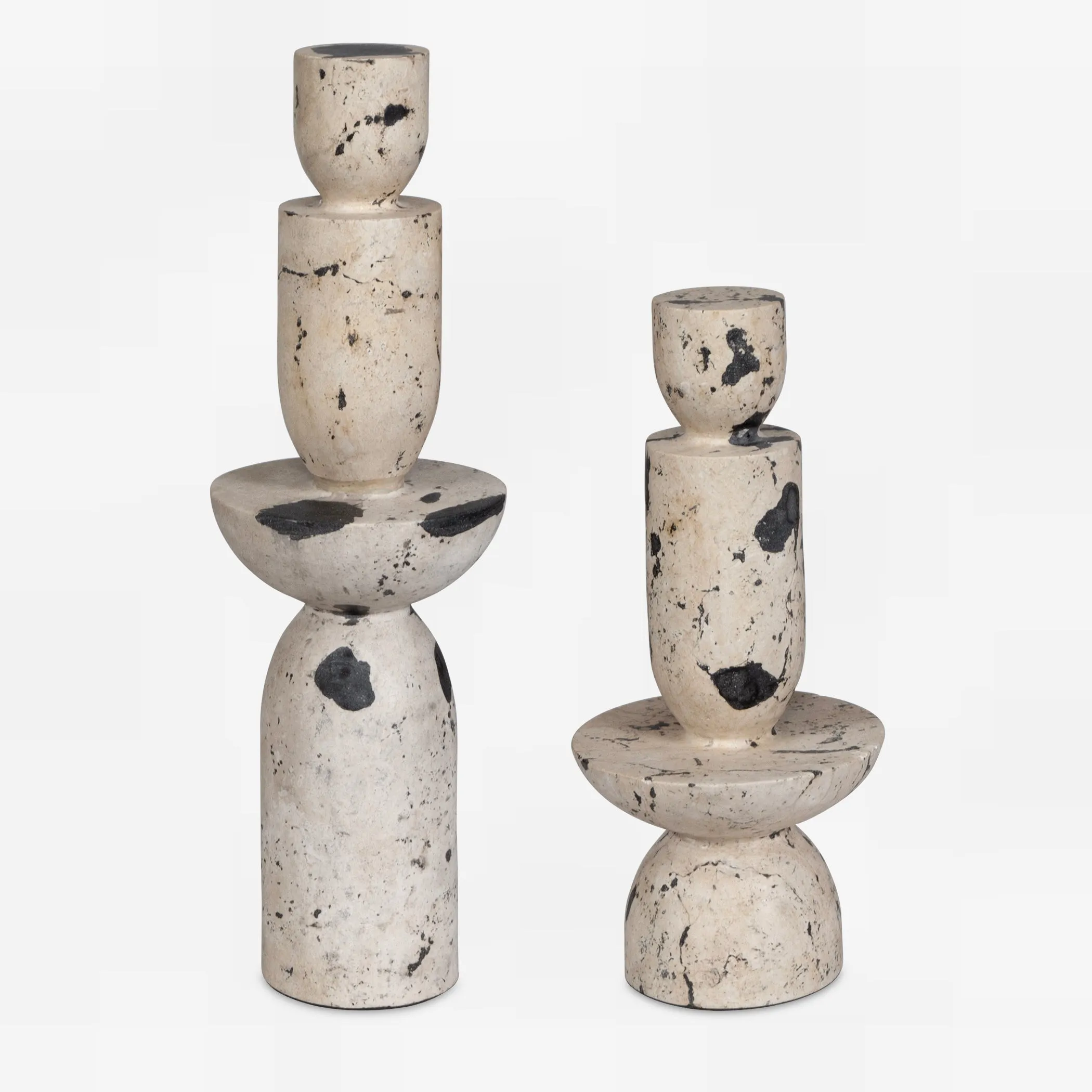 Uttermost Nouveau Tower Sculptures Set/2