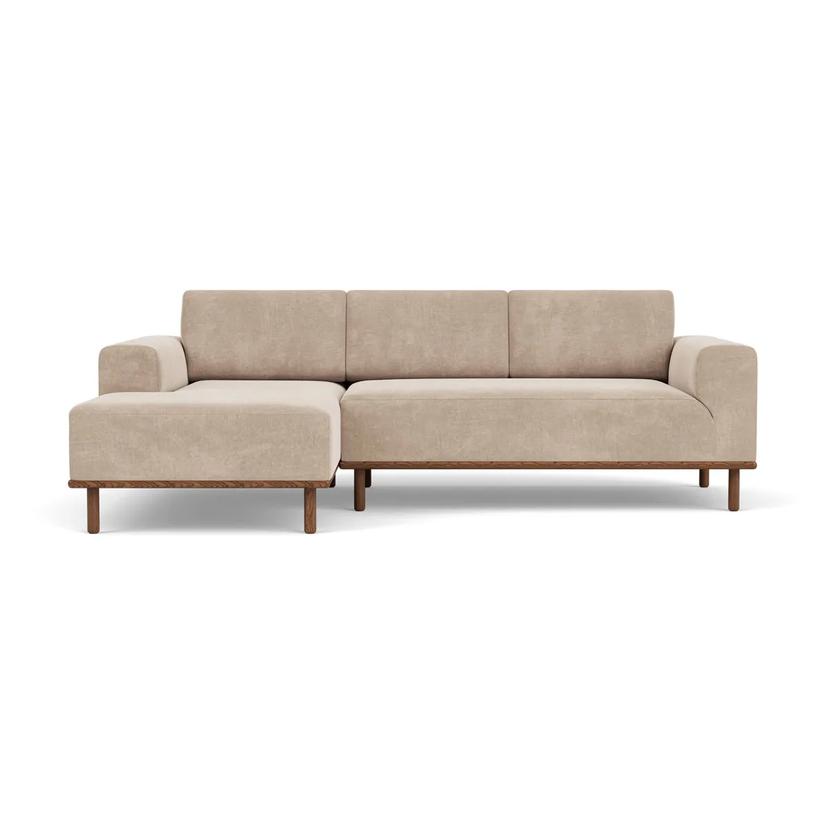 Vilmar Fabric Left Chaise Sofa