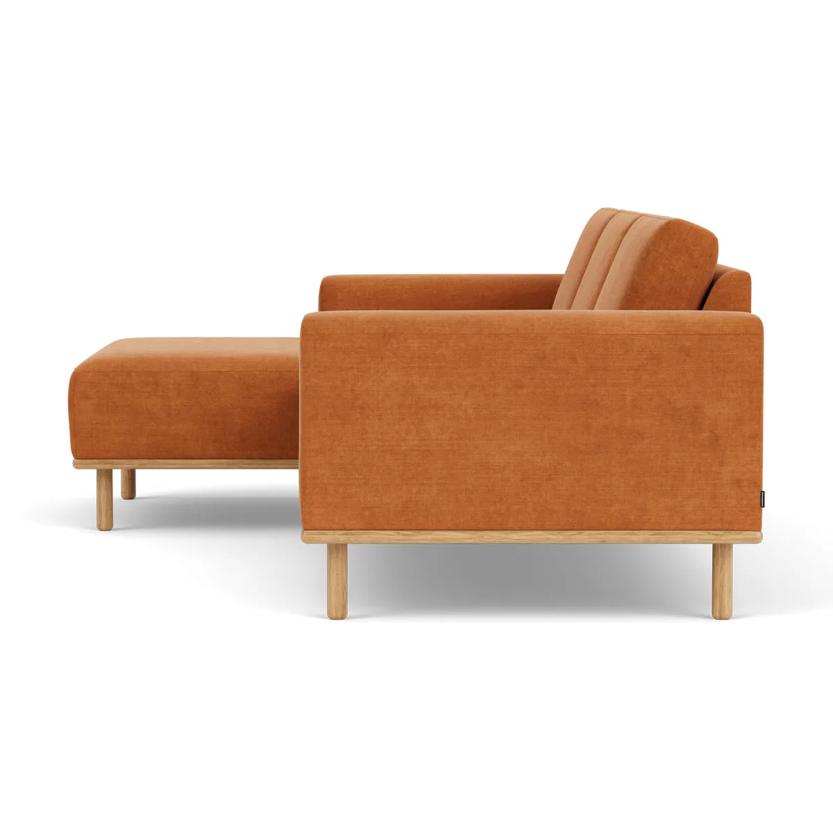 Vilmar Fabric Left Chaise Sofa
