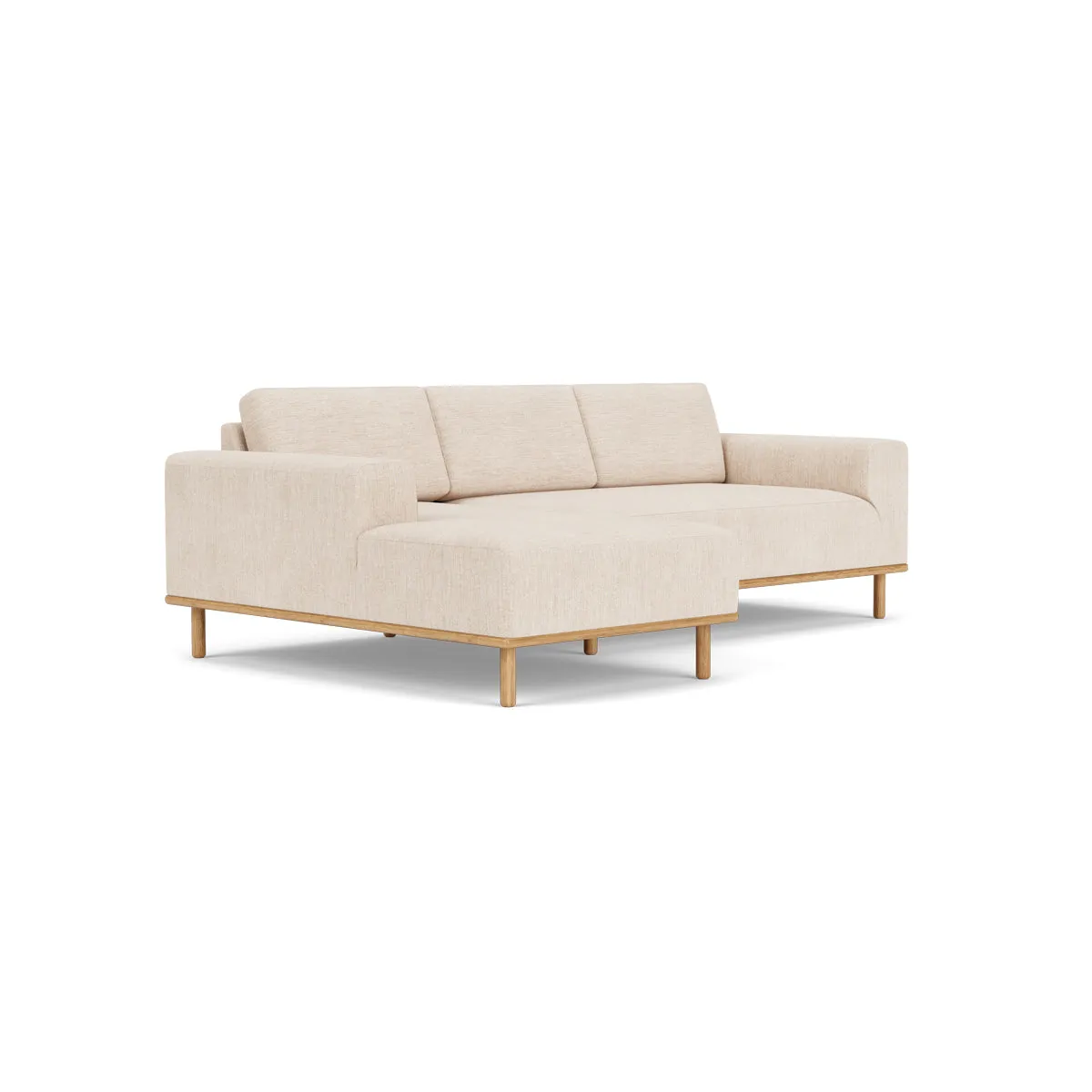 Vilmar Fabric Left Chaise Sofa