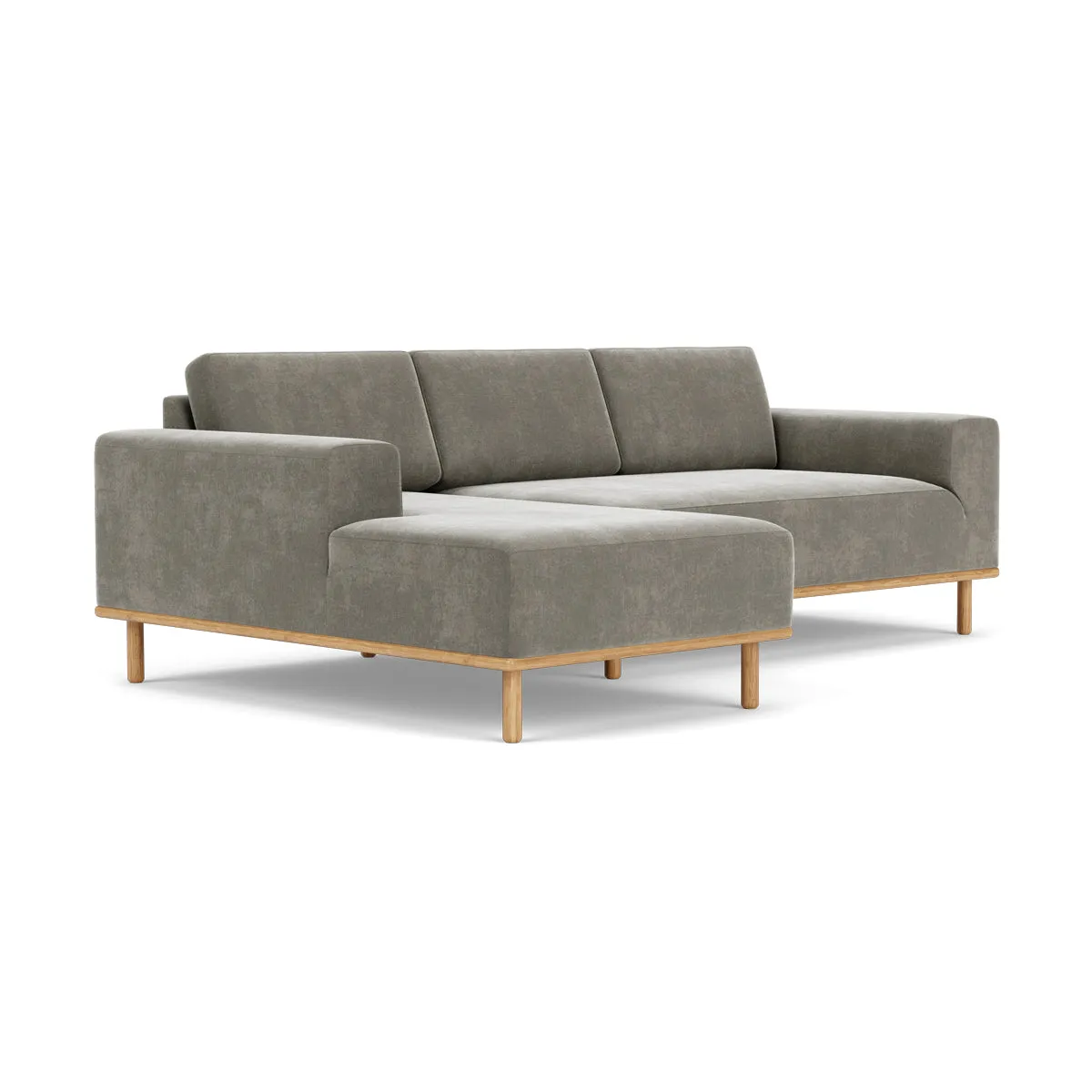 Vilmar Fabric Left Chaise Sofa