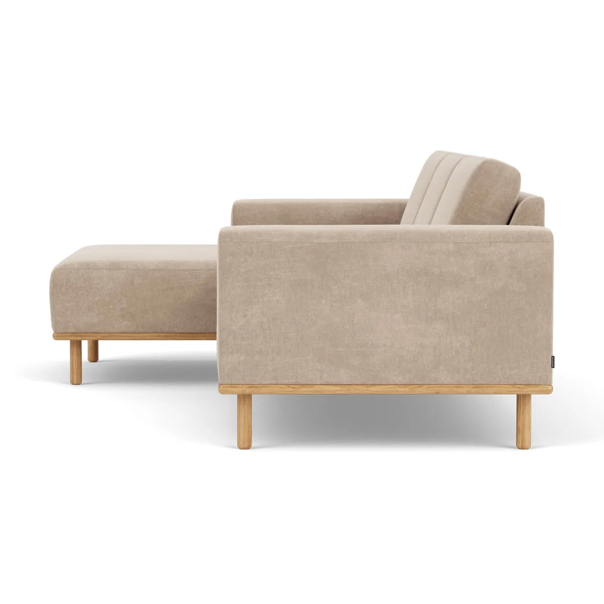 Vilmar Fabric Left Chaise Sofa
