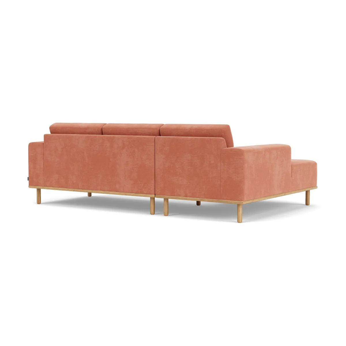 Vilmar Fabric Left Chaise Sofa