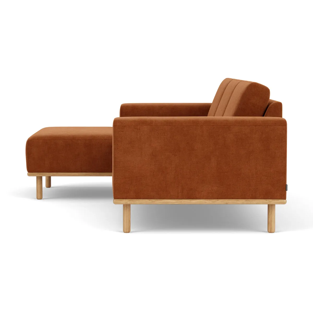 Vilmar Fabric Left Chaise Sofa