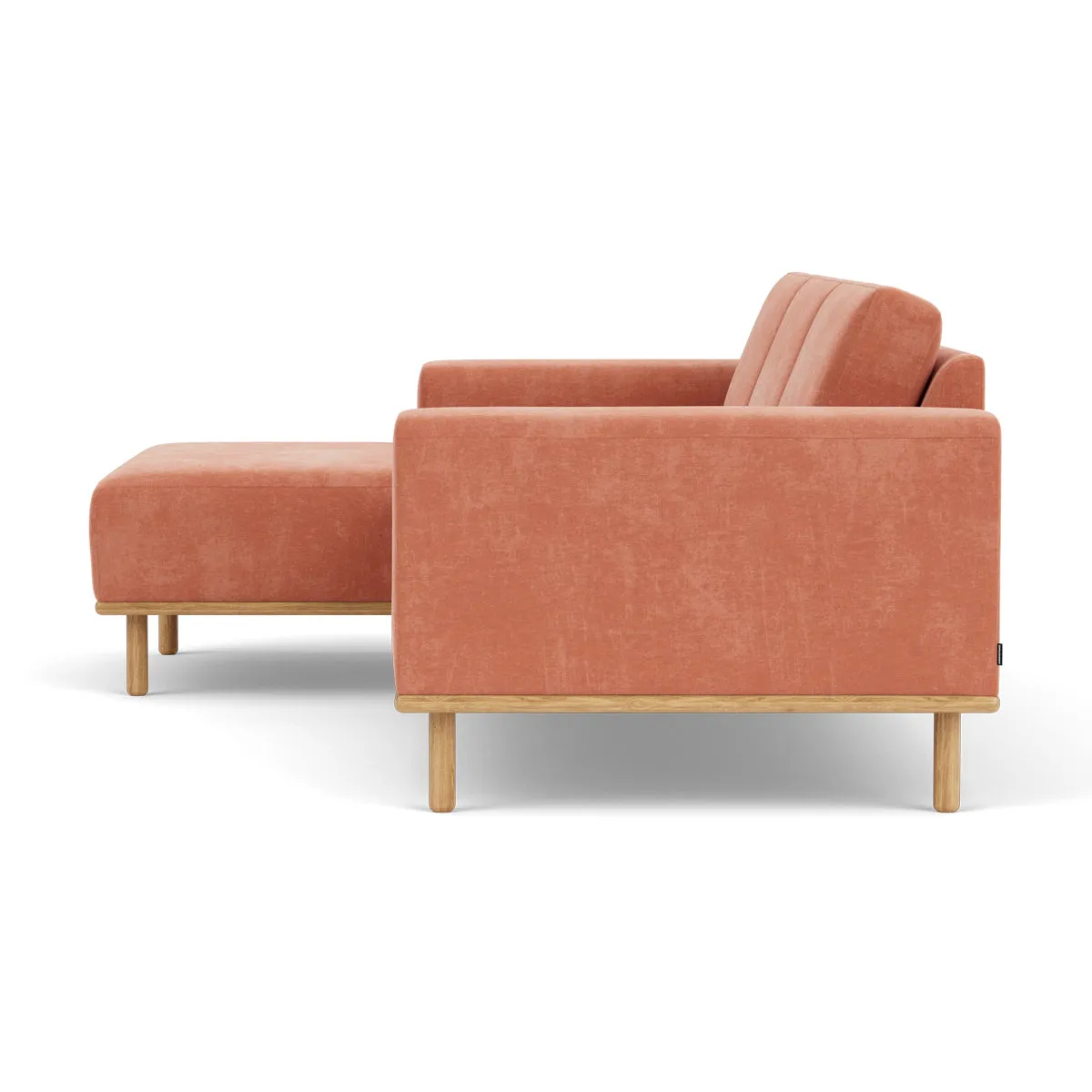 Vilmar Fabric Left Chaise Sofa
