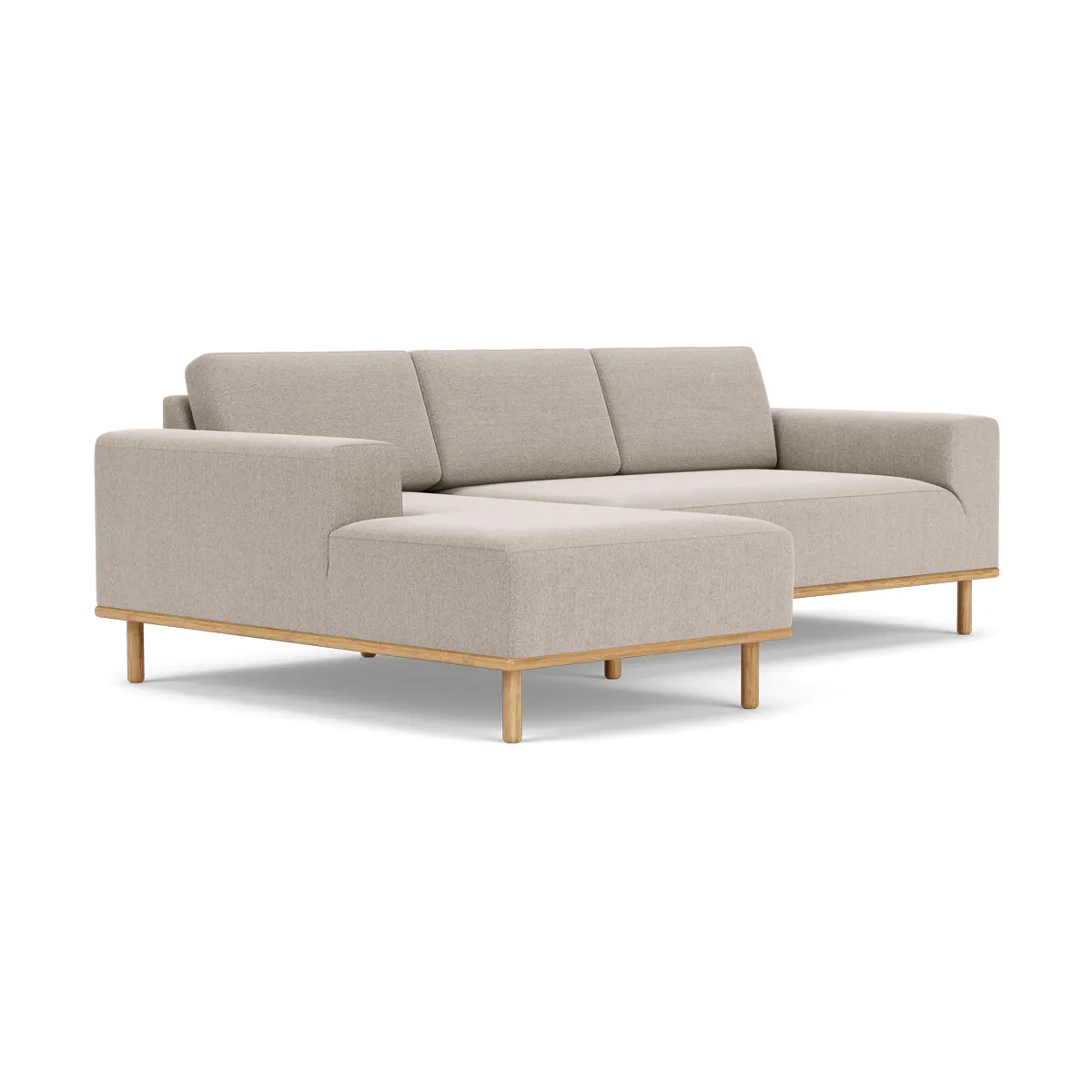 Vilmar Fabric Left Chaise Sofa