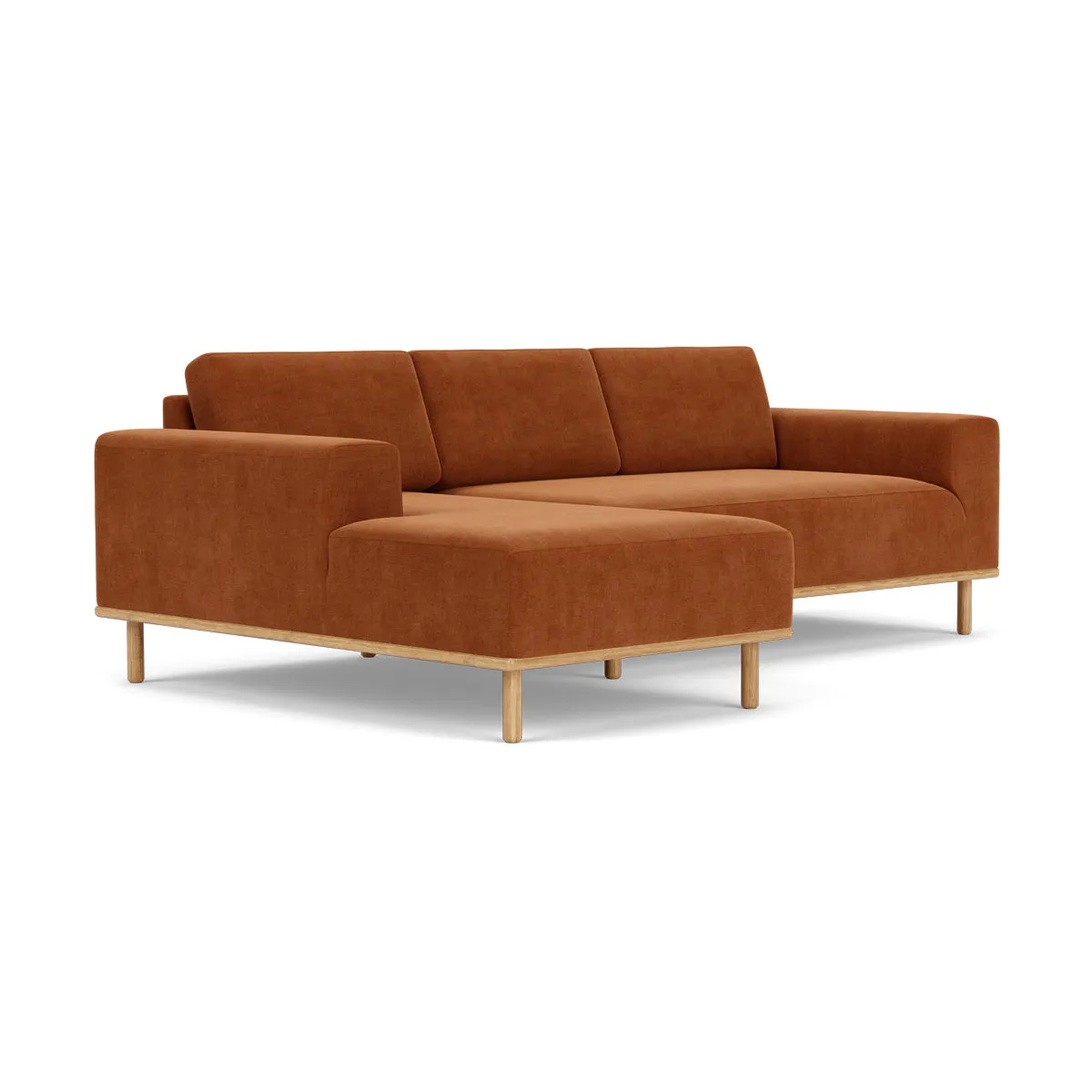 Vilmar Fabric Left Chaise Sofa