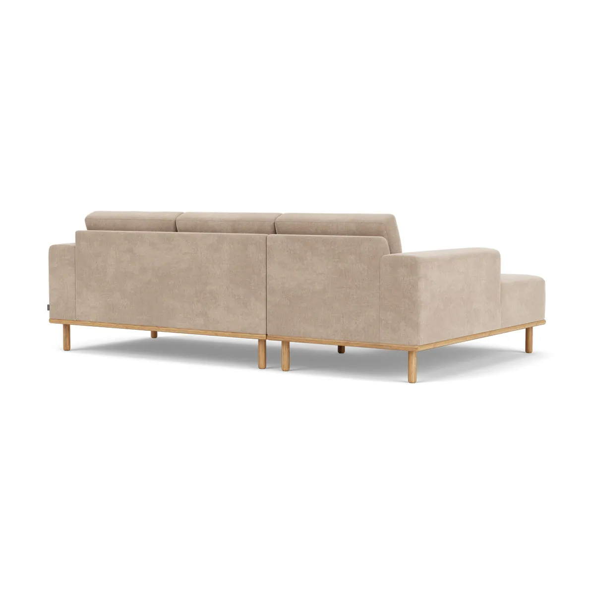 Vilmar Fabric Left Chaise Sofa
