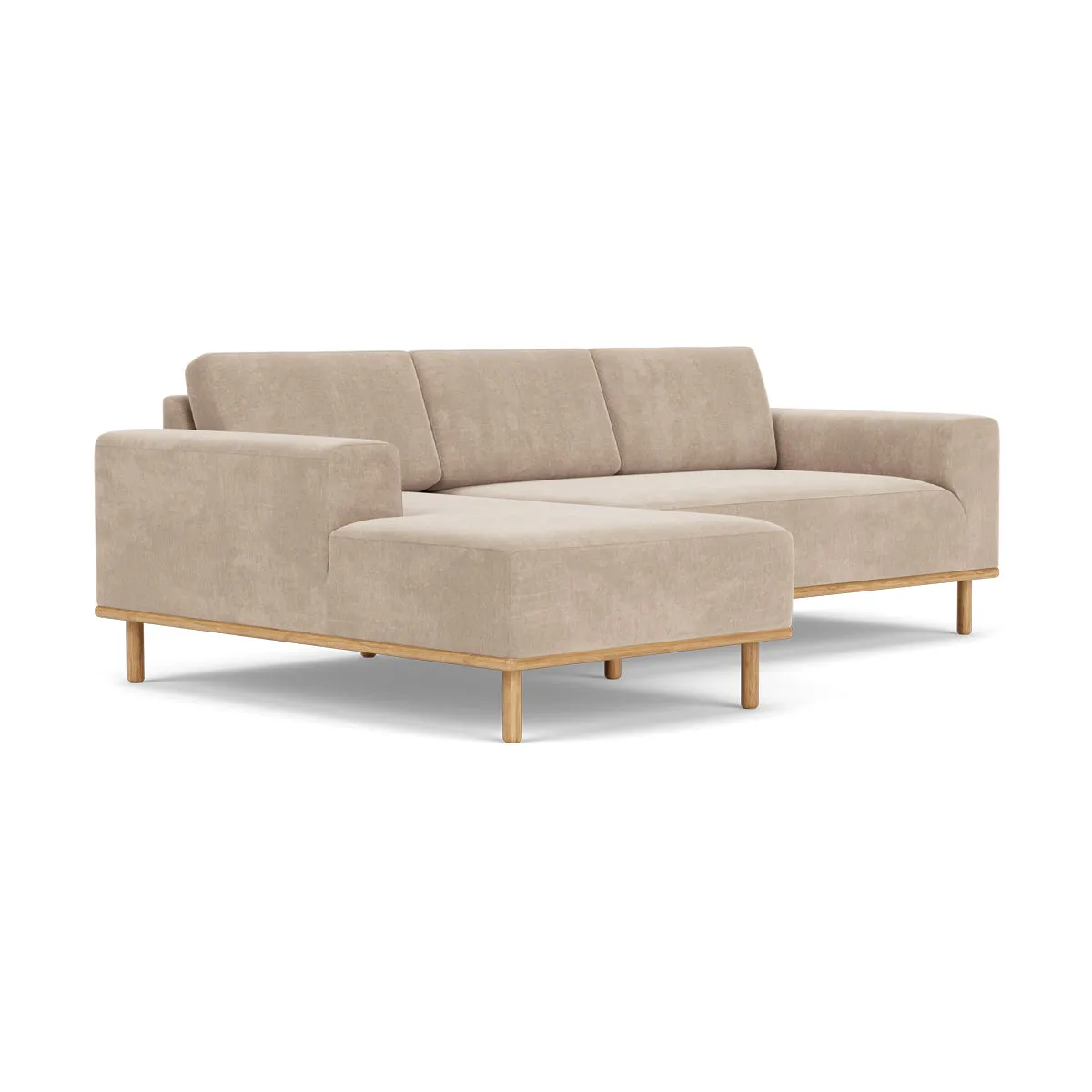 Vilmar Fabric Left Chaise Sofa