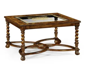 Windsor Collection - Square oyster & glomis coffee table (40")