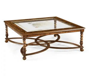 Windsor Collection - Square Oyster & glomis Coffee Table (52")