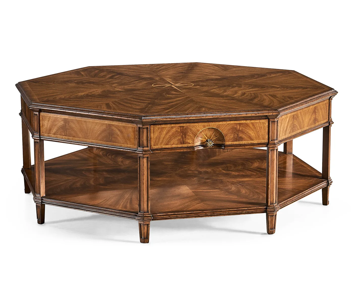 Windsor Collection - Starburst octagonal coffee table