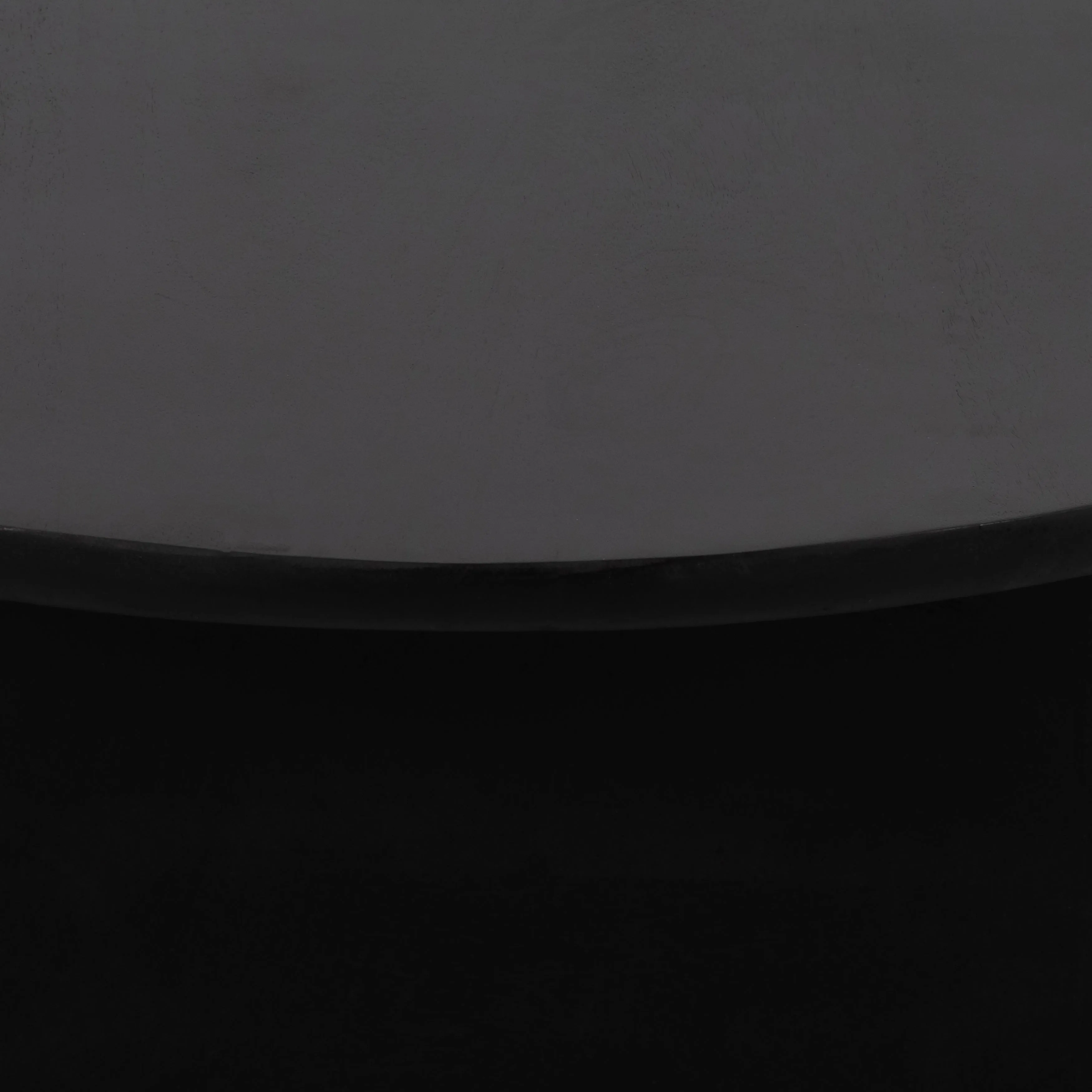 WOOD, 31" MINIMALIST COFFEE TABLE, BLACK