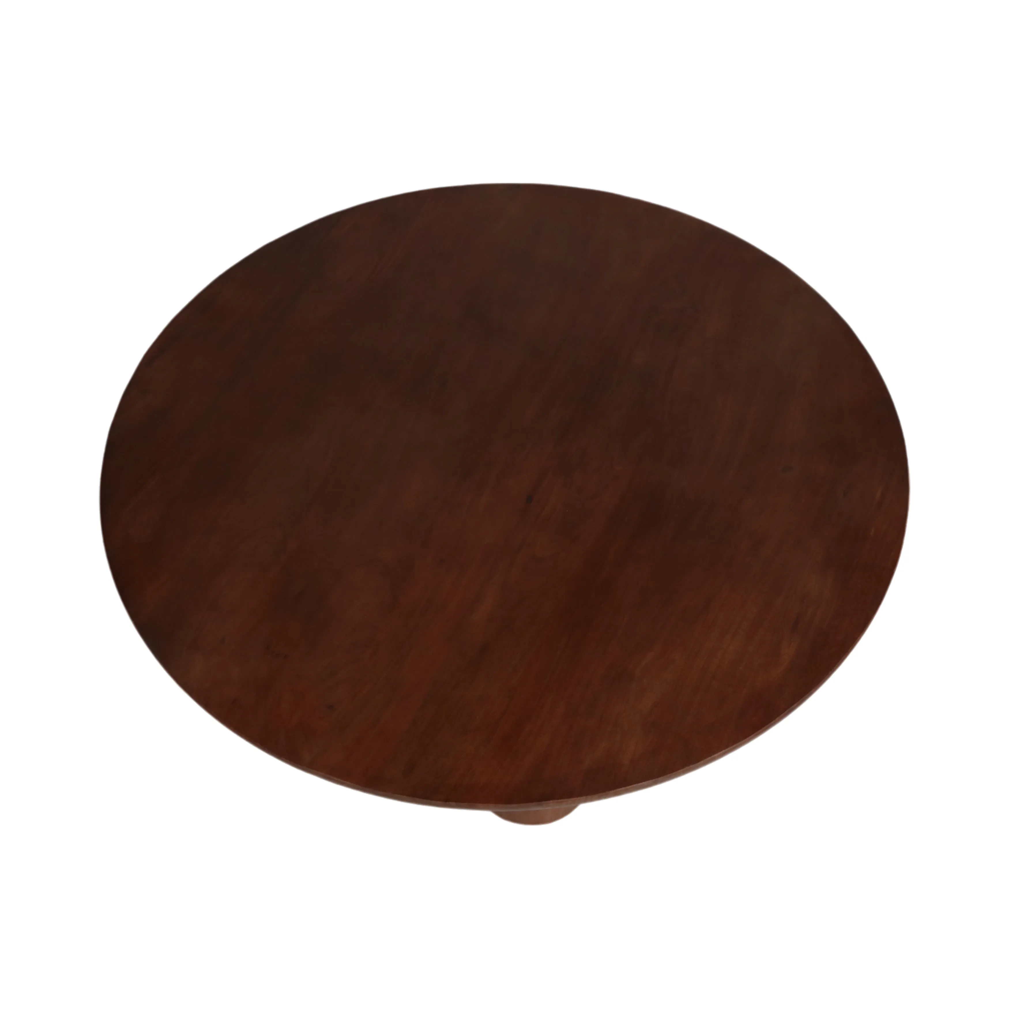 Wood, 35"D  Modern Farmhouse Side Table, Brown Kd