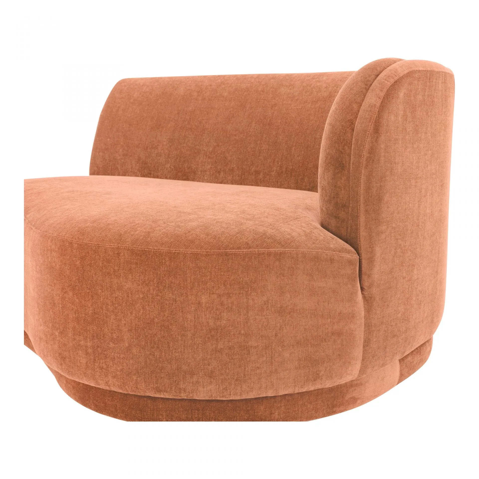 Yoon 2 Seat Sofa Right Fired Rust