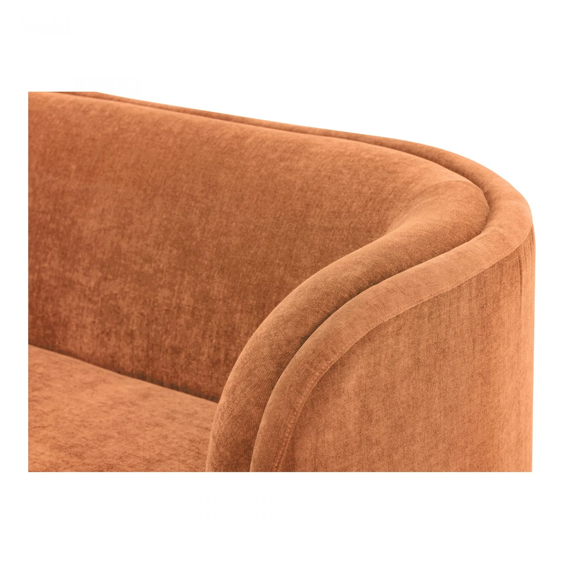 Yoon 2 Seat Sofa Right Fired Rust