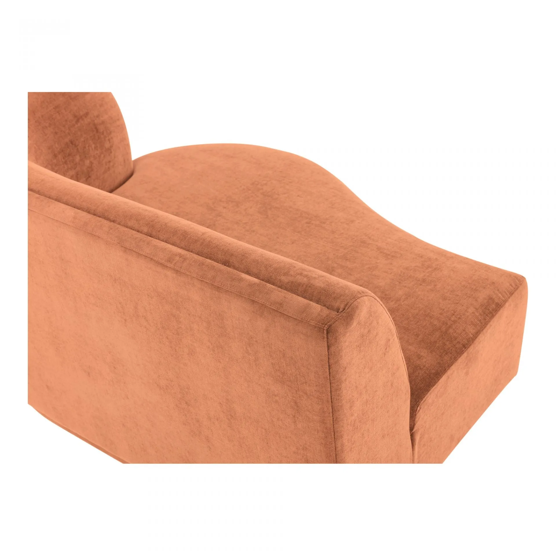 Yoon 2 Seat Sofa Right Fired Rust
