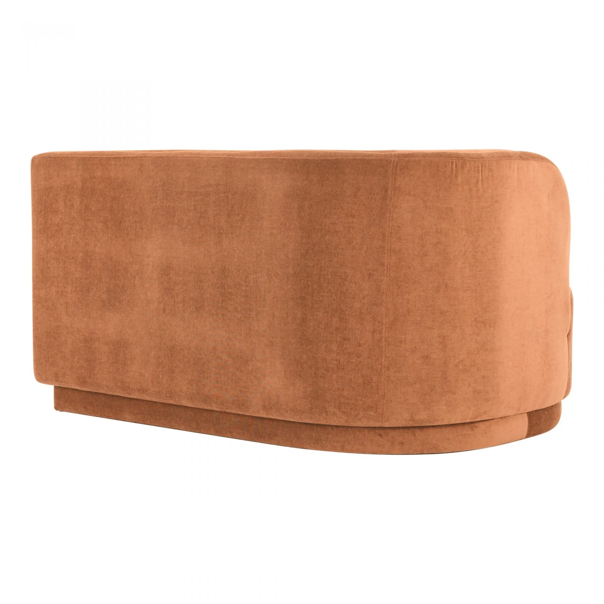Yoon 2 Seat Sofa Right Fired Rust