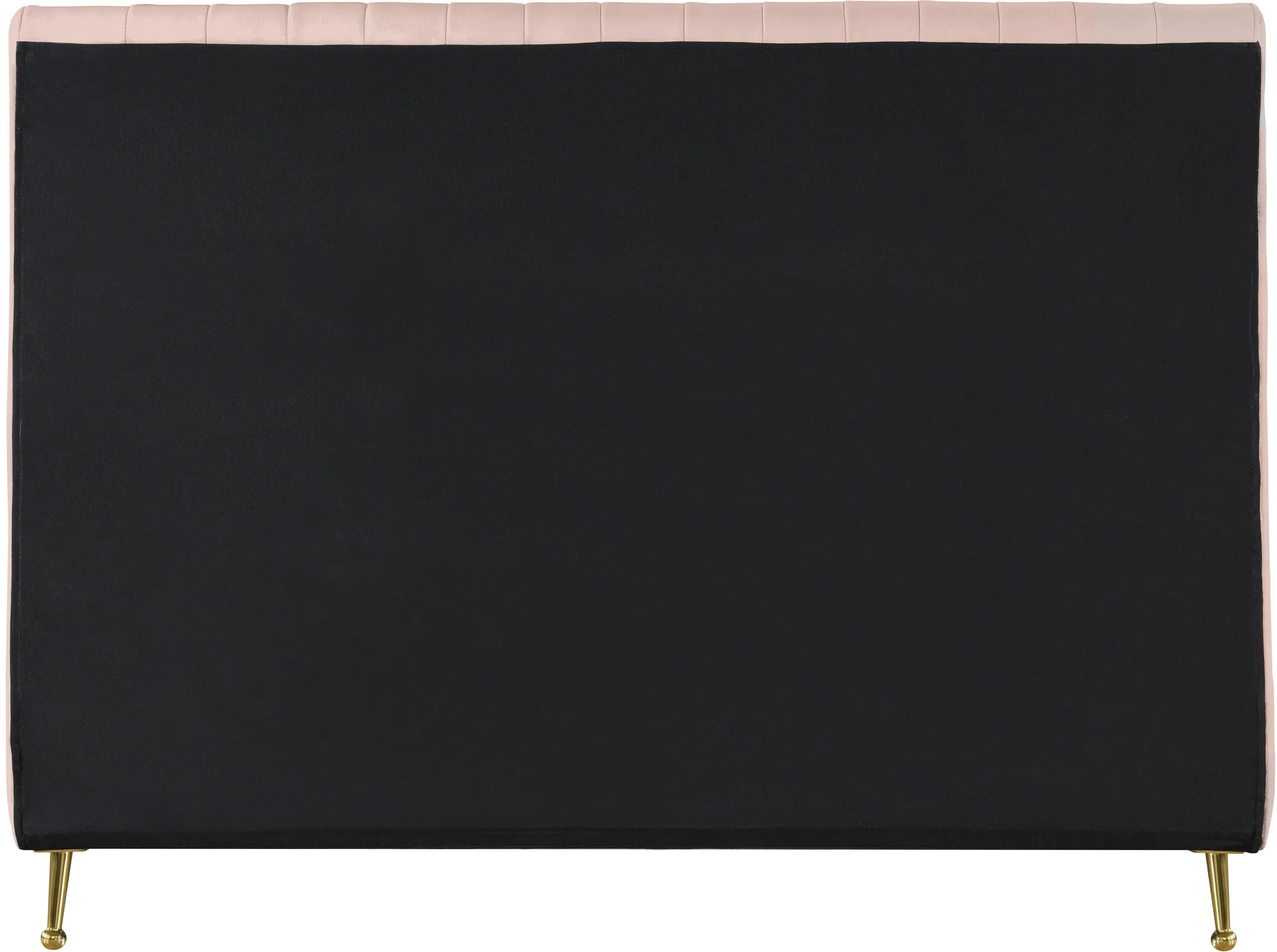Zara Pink Velvet Full Bed (3 Boxes)